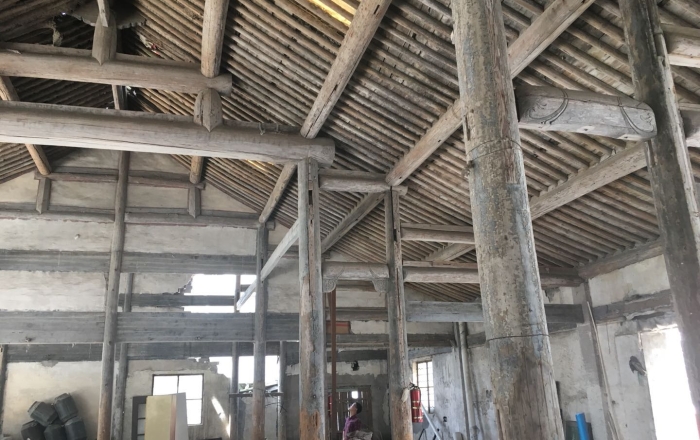 周家祠堂修缮工程